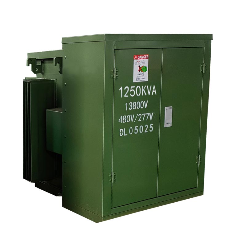 மூன்று கட்ட பேட் ஏற்றப்பட்ட மின்மாற்றி